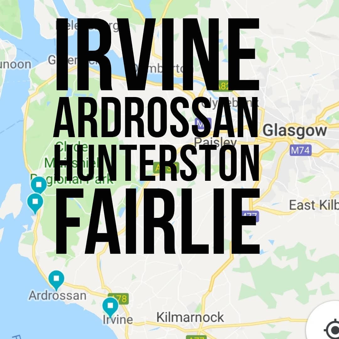 Irvine, Ardrossan, Hunterston, Fairlie