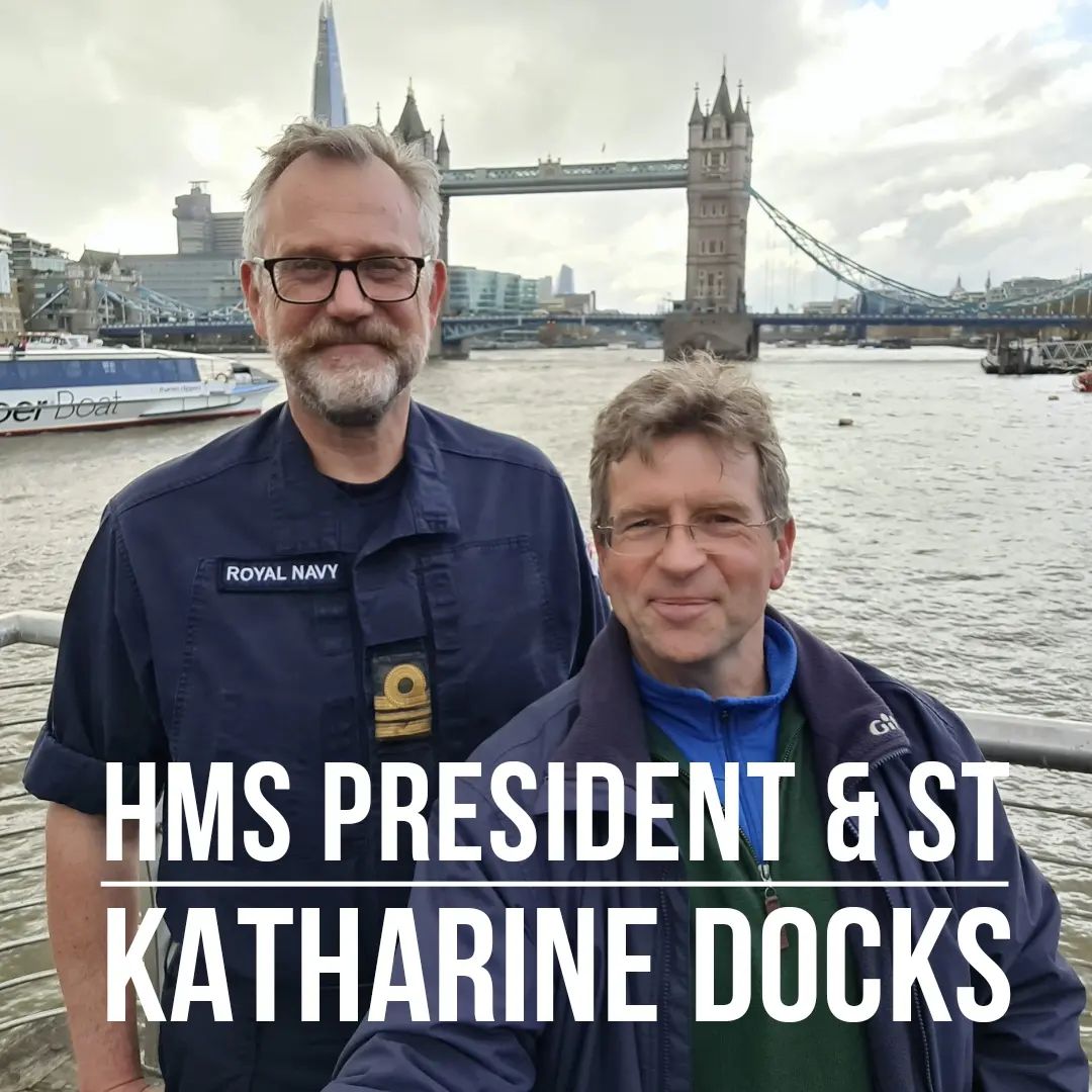 HMS President & St Katharine Docks